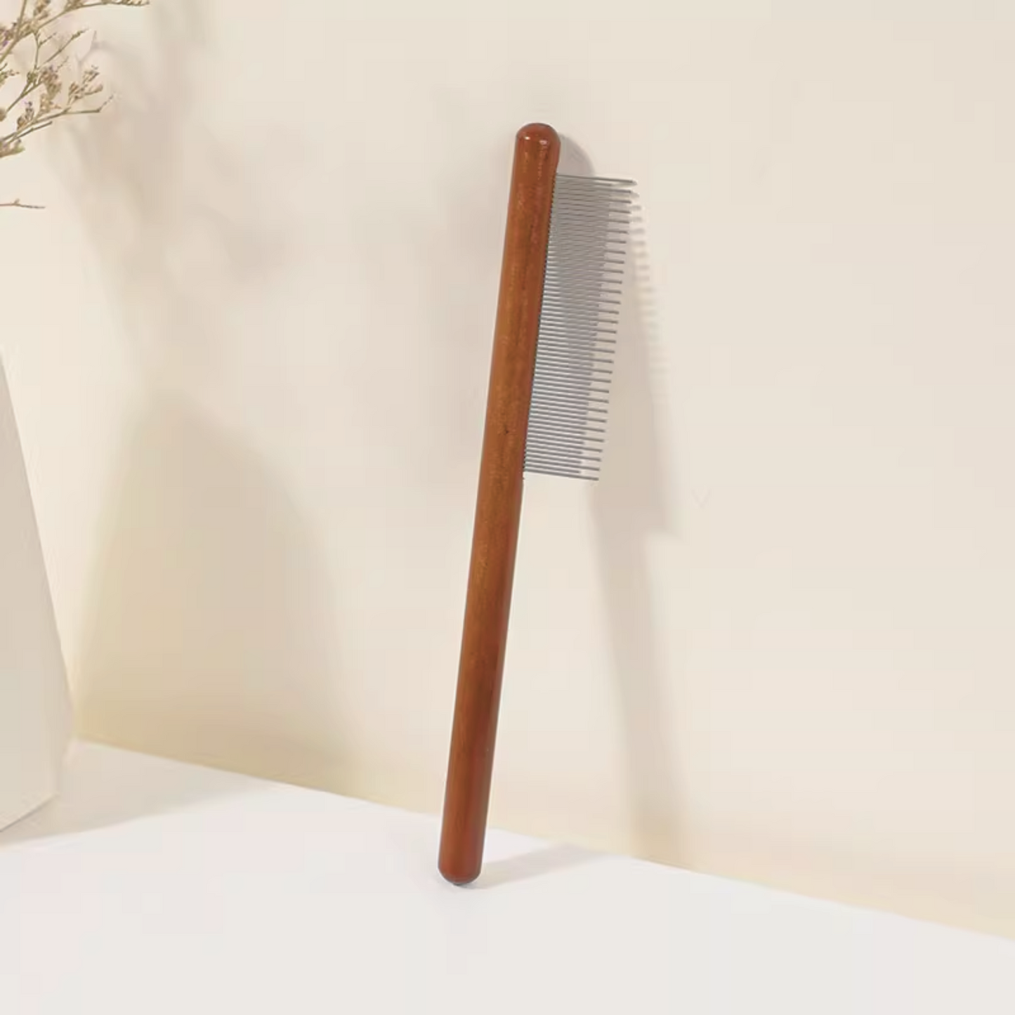 KinuComb – Wooden Grooming Comb for Cats