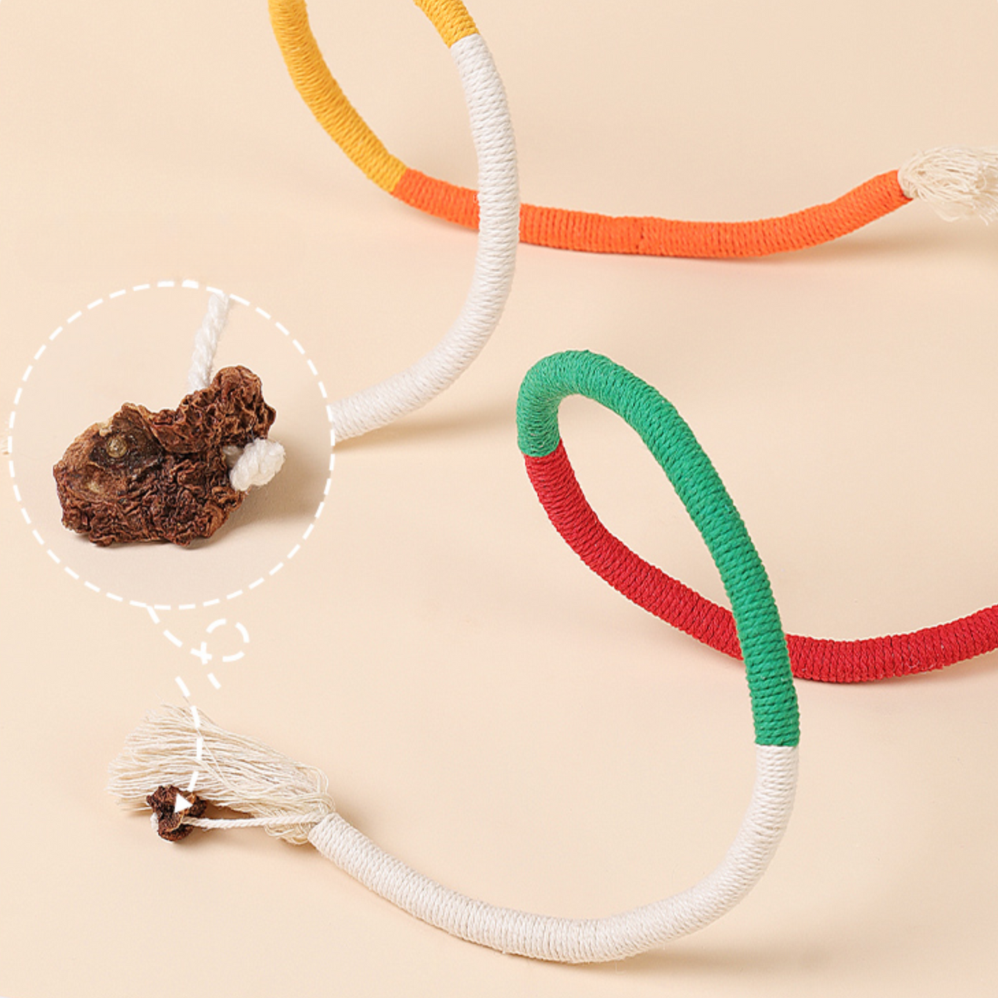 MoriRope™ – Cat Rope Toy Set (3 Pieces)