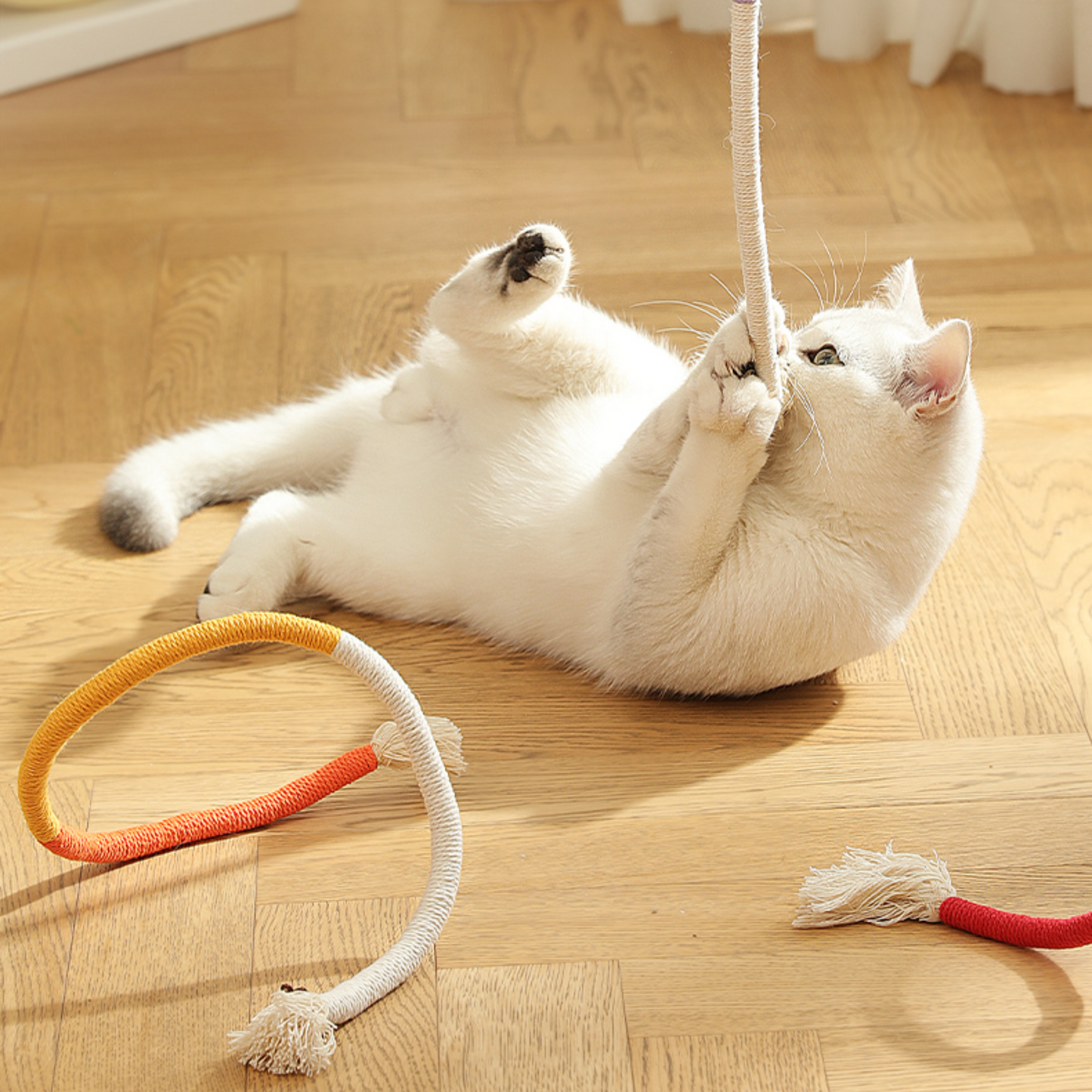 MoriRope™ – Cat Rope Toy Set (3 Pieces)